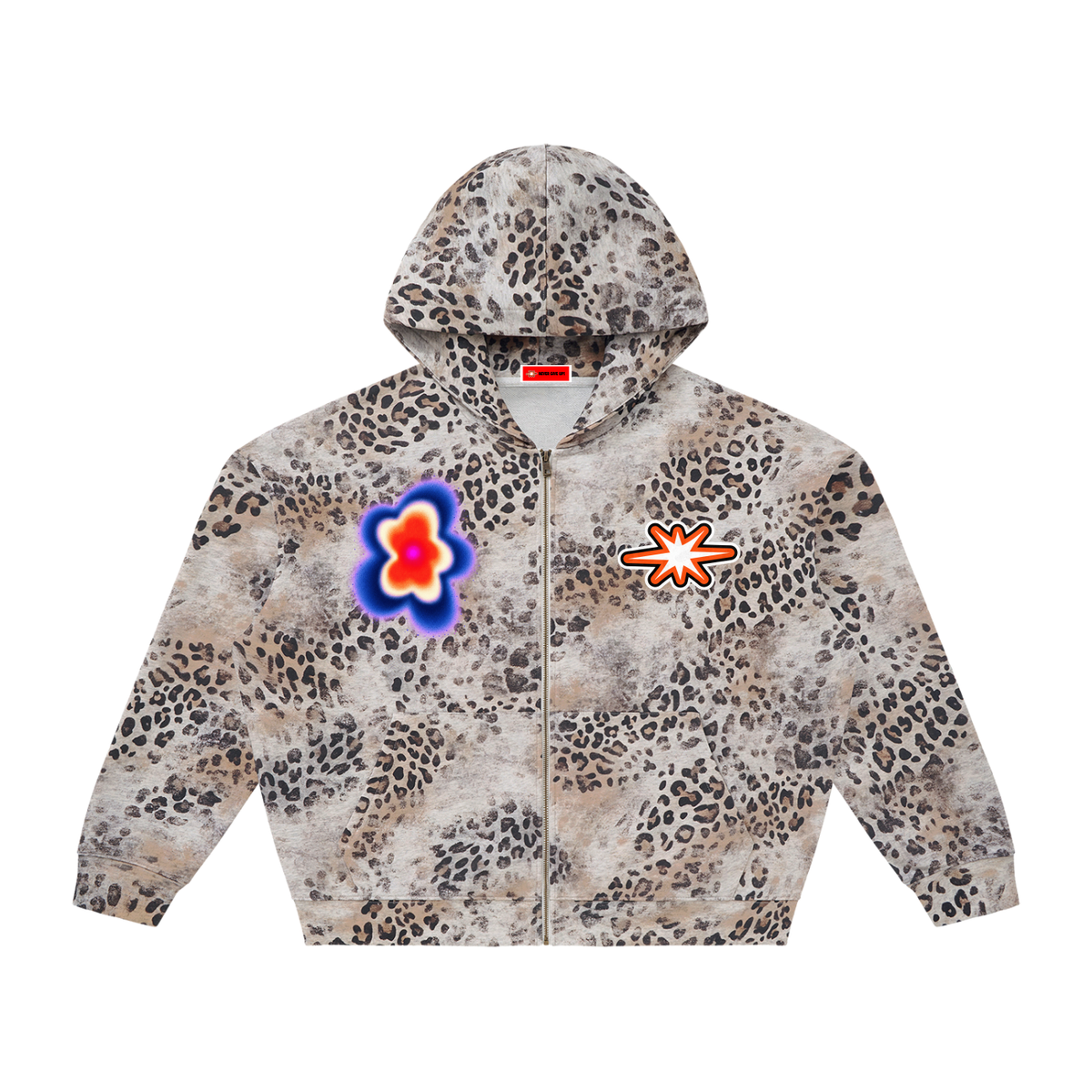 Leopard Pattern Flower Bloom