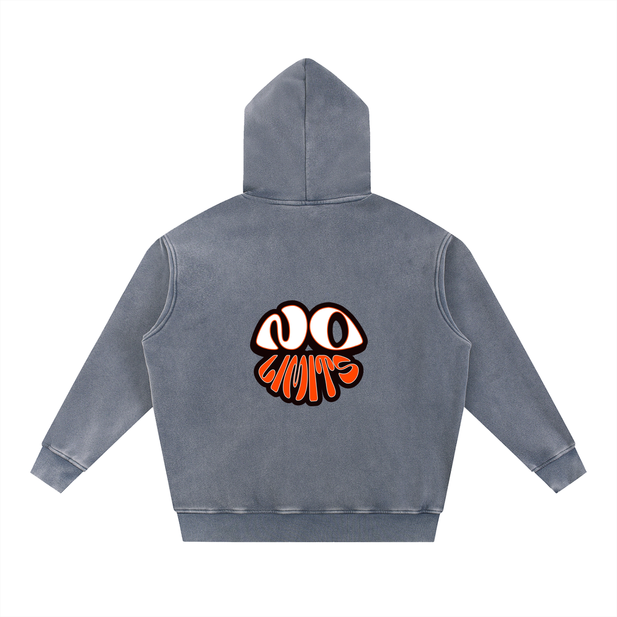 Ghost-Denim Hoodie • 355 GSM (10.5 oz)