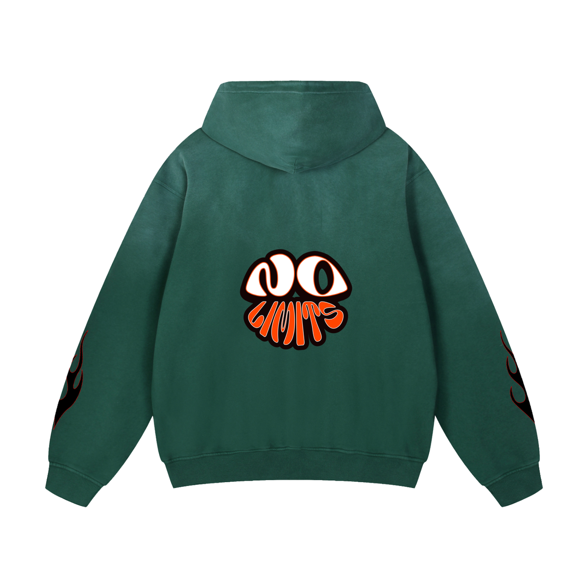 Sunfade Hoodie "Crimson Ash"