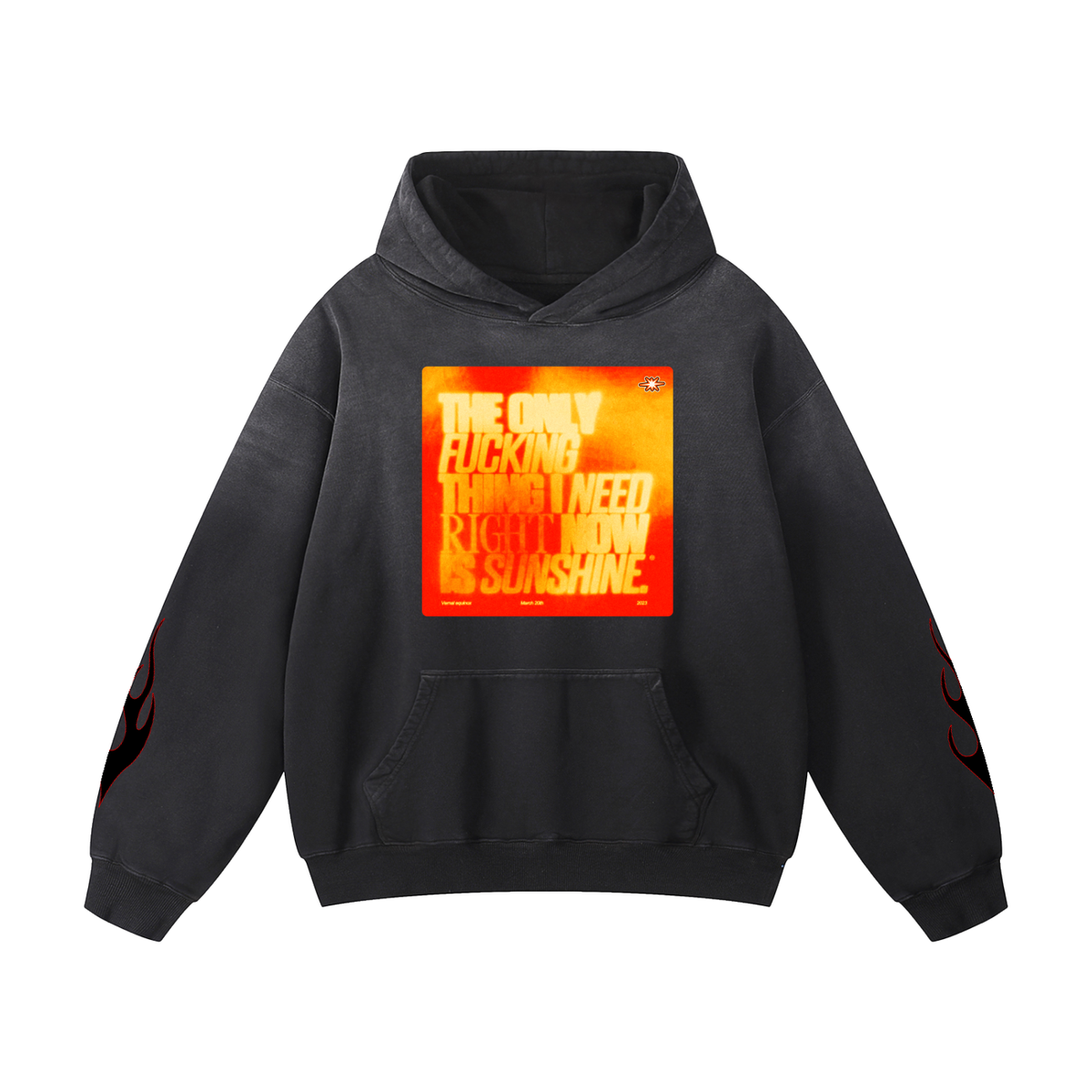 Sunfade Hoodie "Nuclear Chaos"