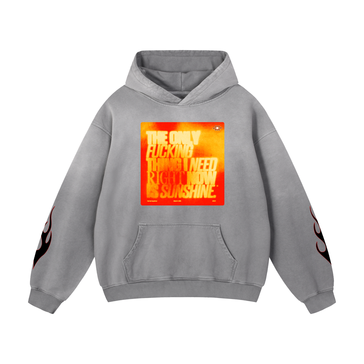 Sunfade Hoodie "Nuclear Chaos"