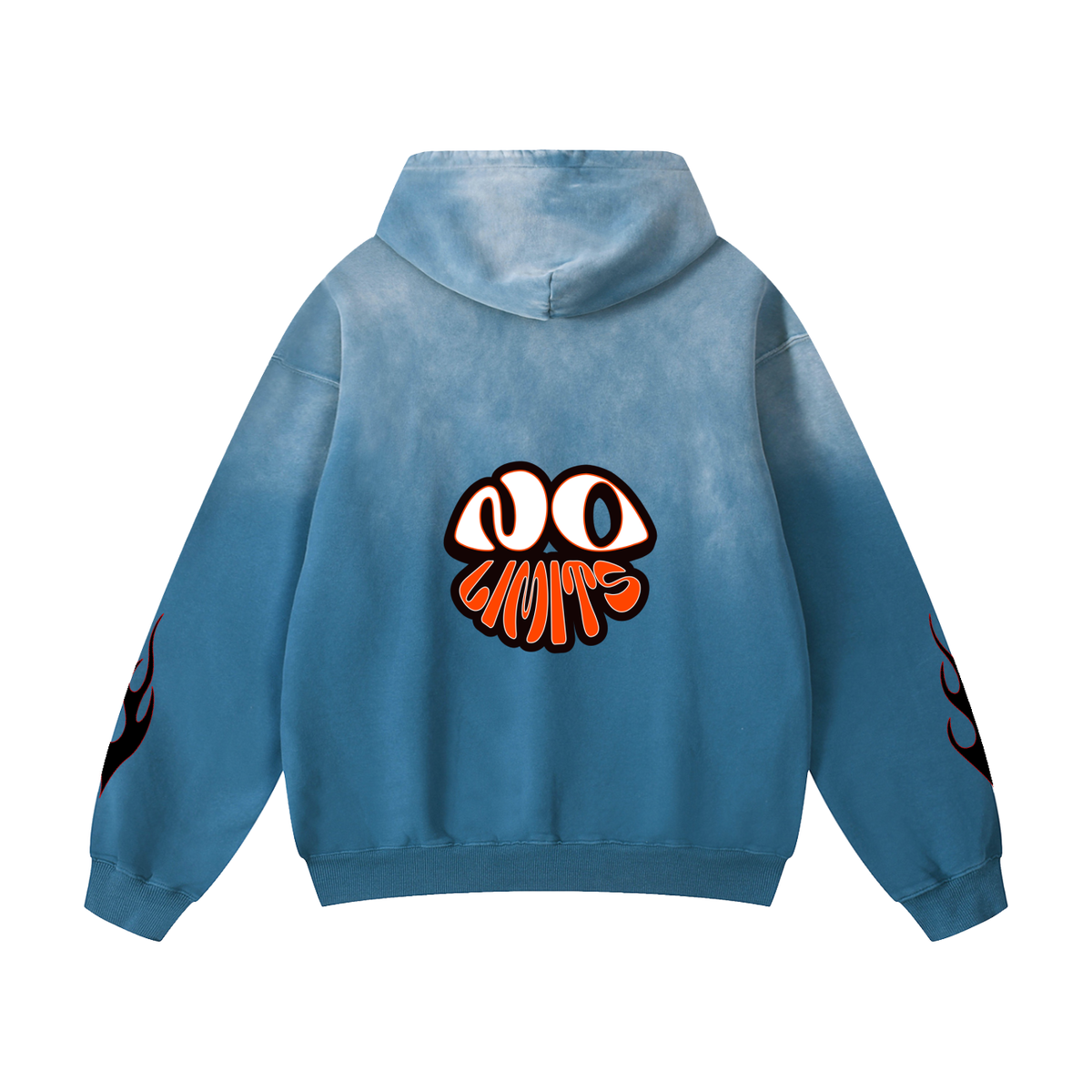 Sunfade Hoodie "Angelic Flames"