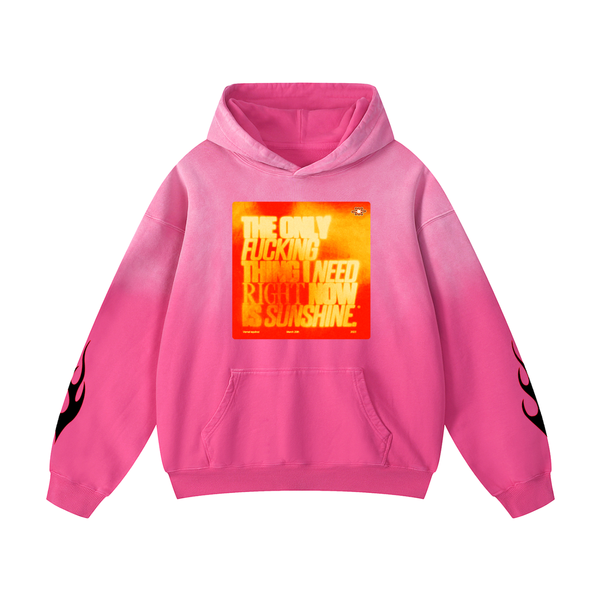 Sunfade Hoodie "Nuclear Chaos"