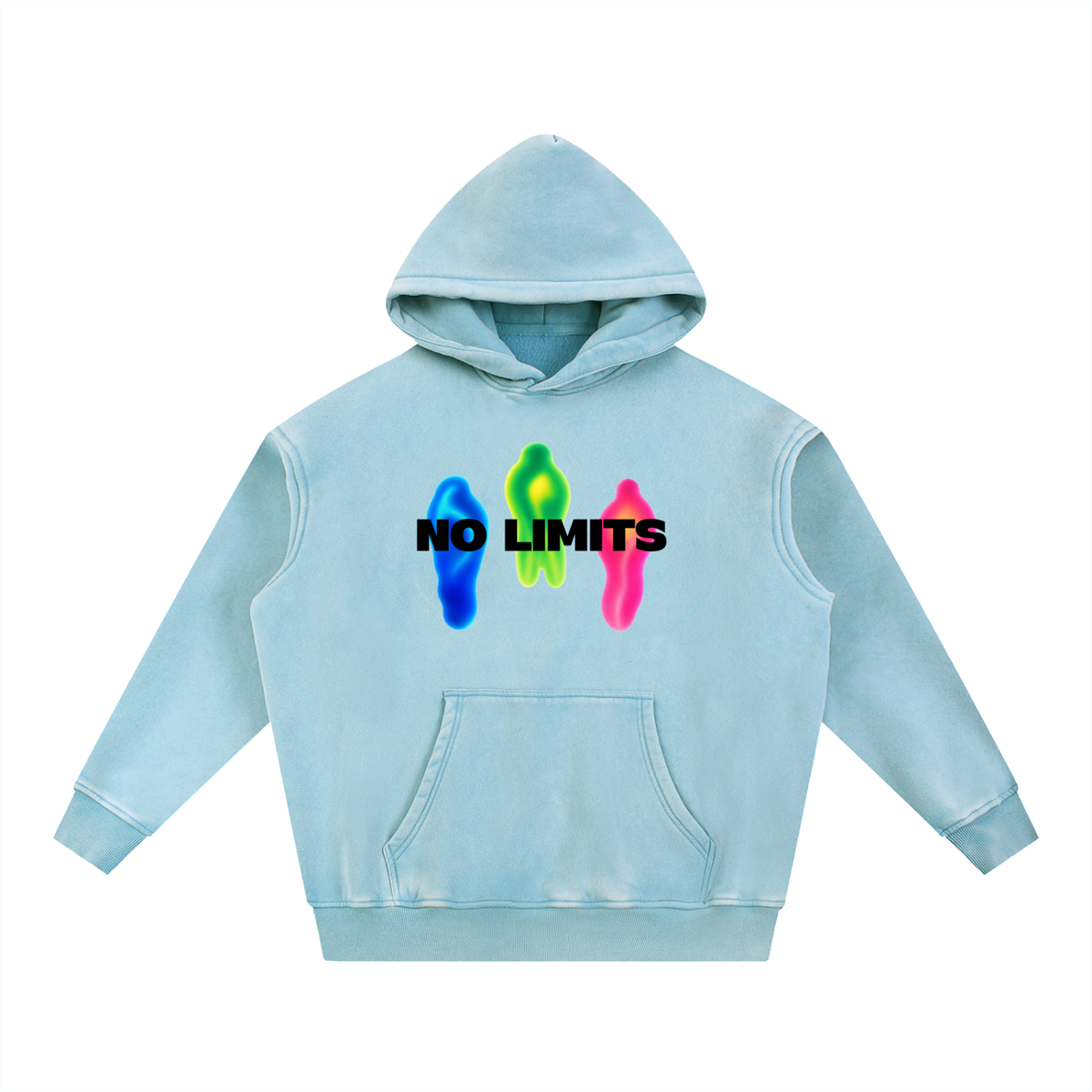 Ghost-Denim Hoodie • 355 GSM (10.5 oz)