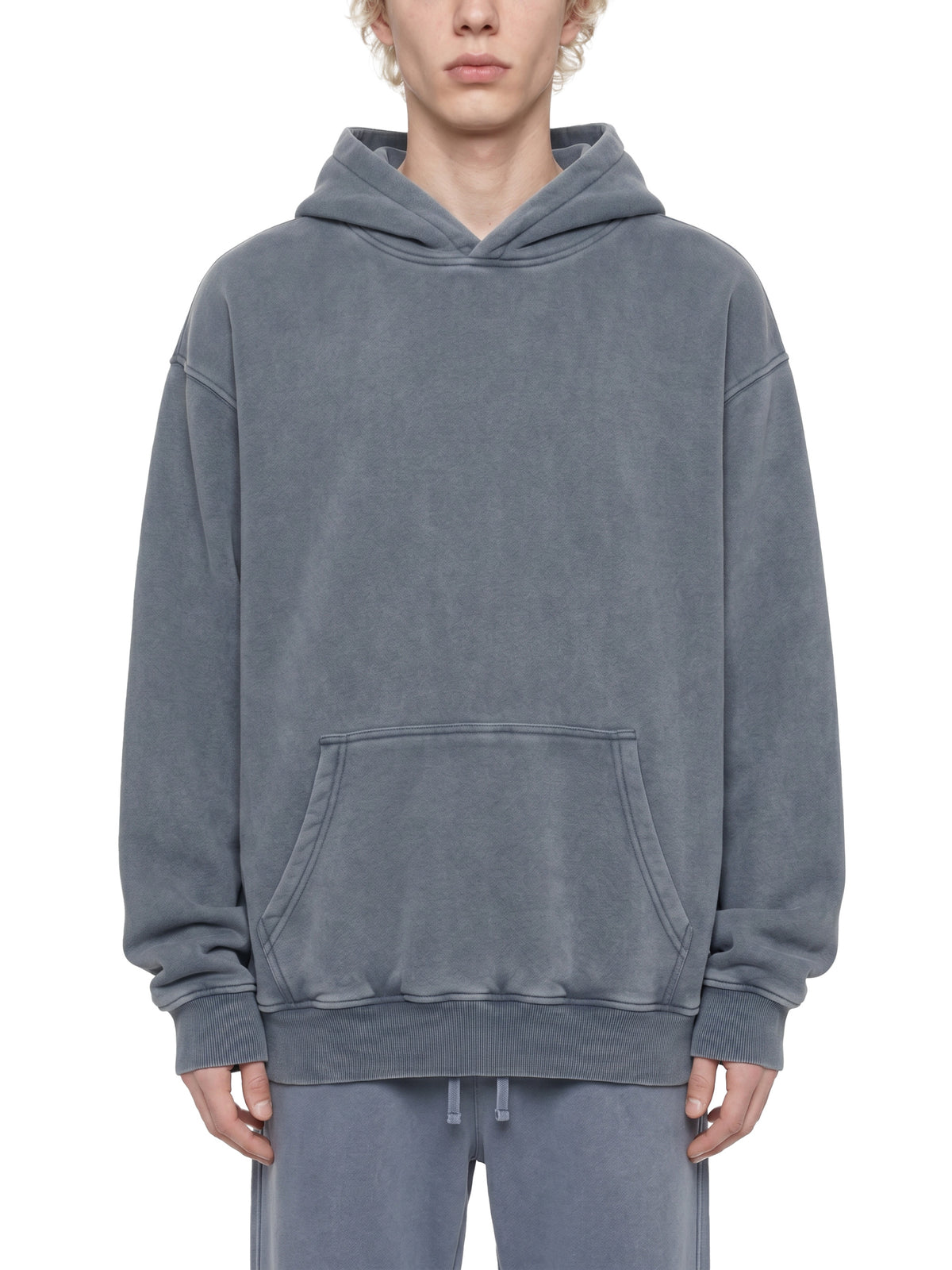 Ghost-Denim Hoodie • 355 GSM (10.5 oz)