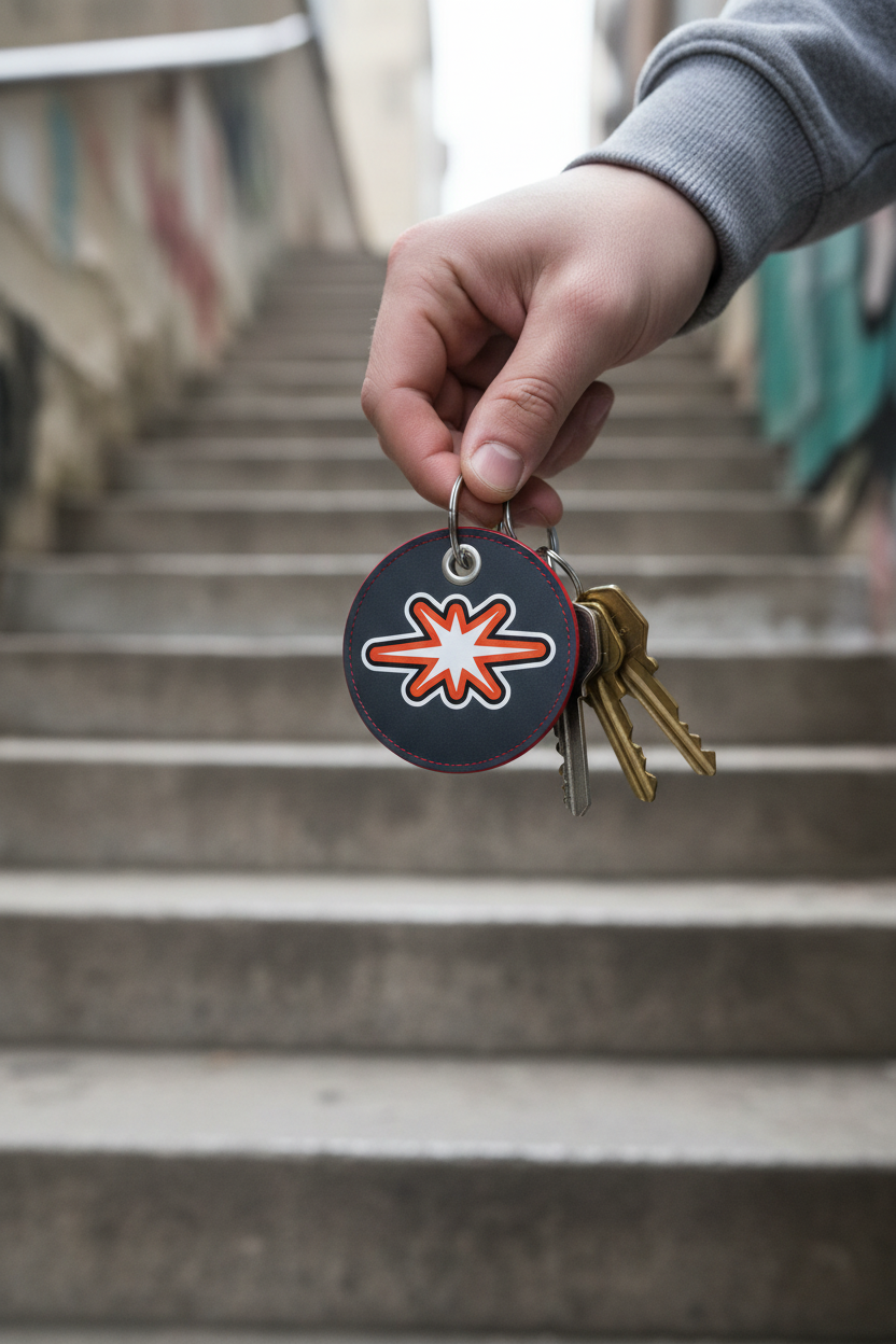 No Limits Burst Keyring — Urban Lifestyle